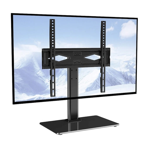 Meuble TV 55" avec support pivotant universel / sur roulettes, hauteur réglable - 42 pouces