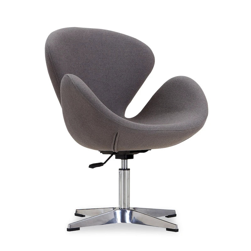 Chaise pivotante réglable contemporaine