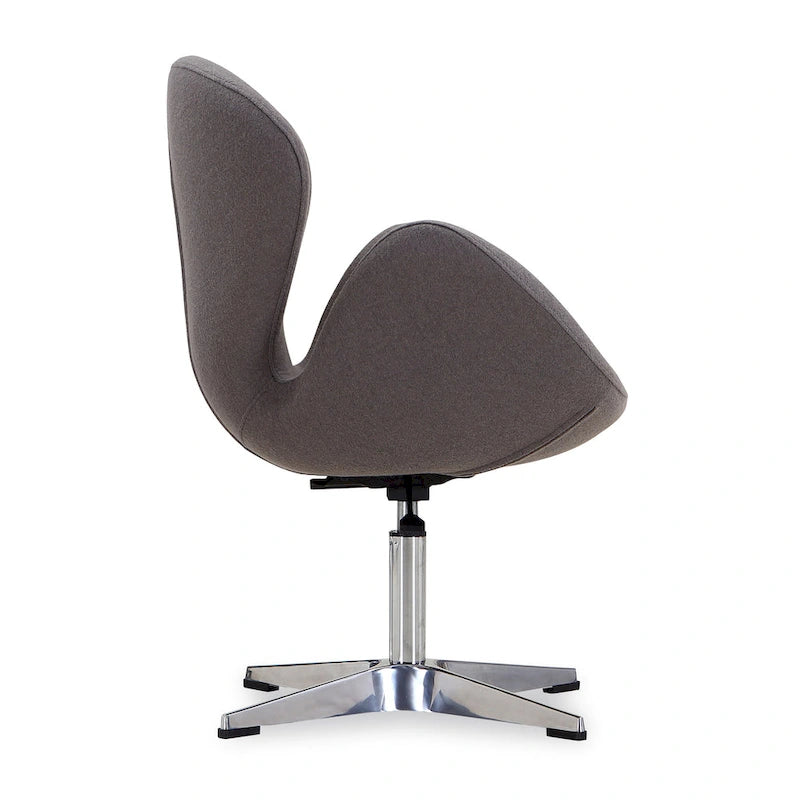 Chaise pivotante réglable contemporaine