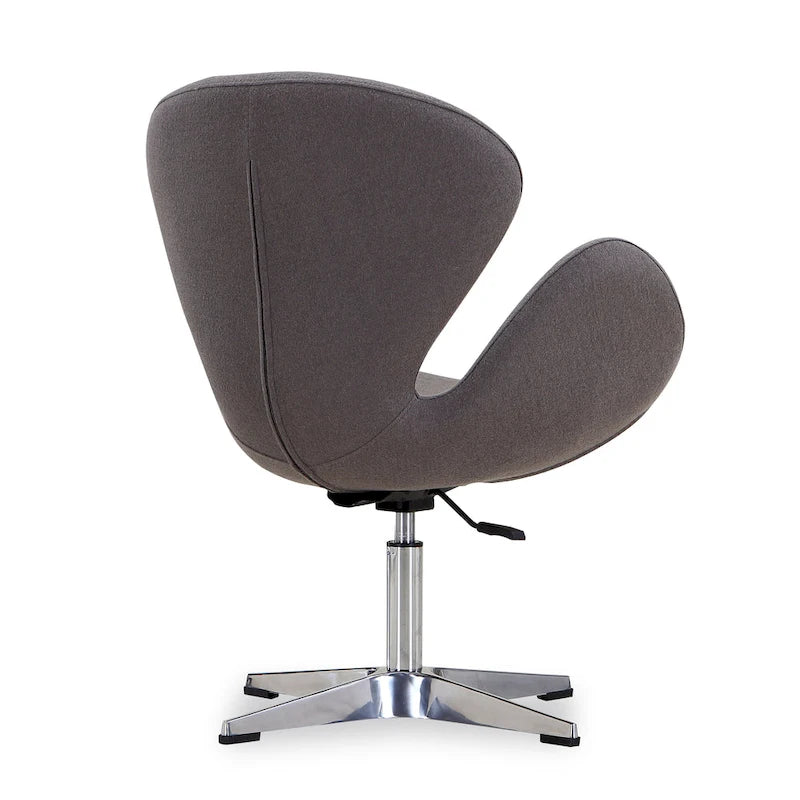 Chaise pivotante réglable contemporaine
