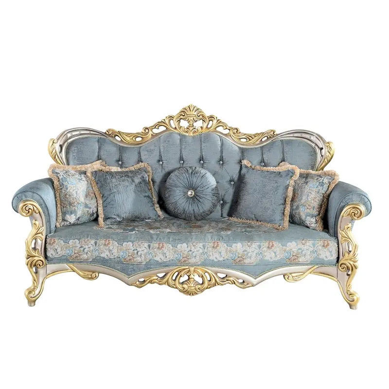 Canapé traditionnel moderne du milieu du siècle de 90 po de large