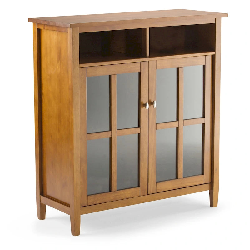 Meuble de rangement pour médias en bois - 39Lx16Px42H