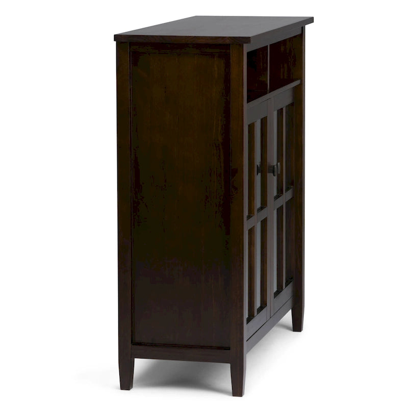 Meuble de rangement pour médias en bois - 39Lx16Px42H