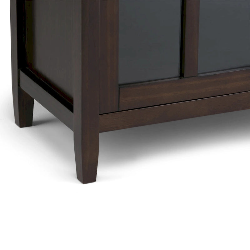 Meuble de rangement pour médias en bois - 39Lx16Px42H