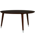 Table basse ronde de style mid-century