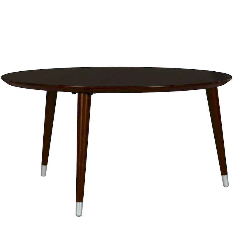 Table basse ronde de style mid-century
