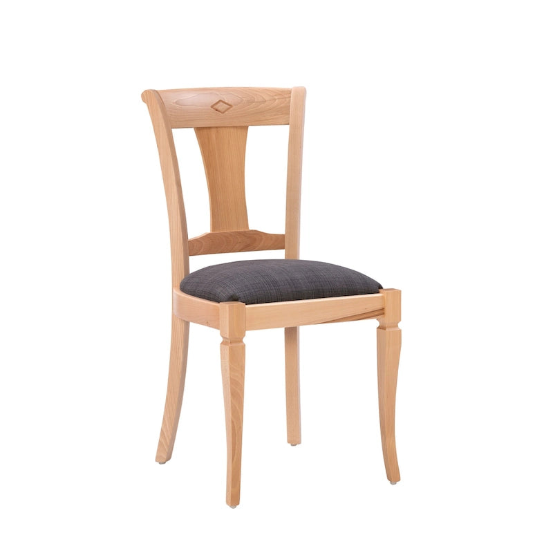 Chaise de salle à manger en bois massif