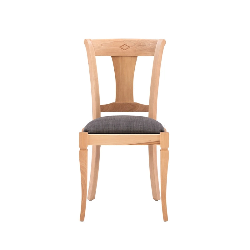 Chaise de salle à manger en bois massif