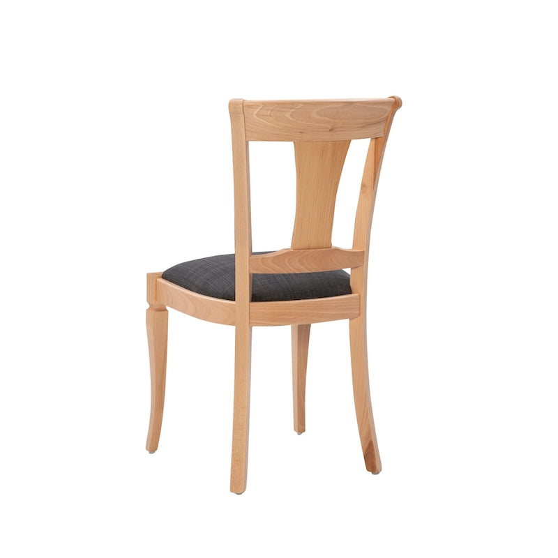 Chaise de salle à manger en bois massif