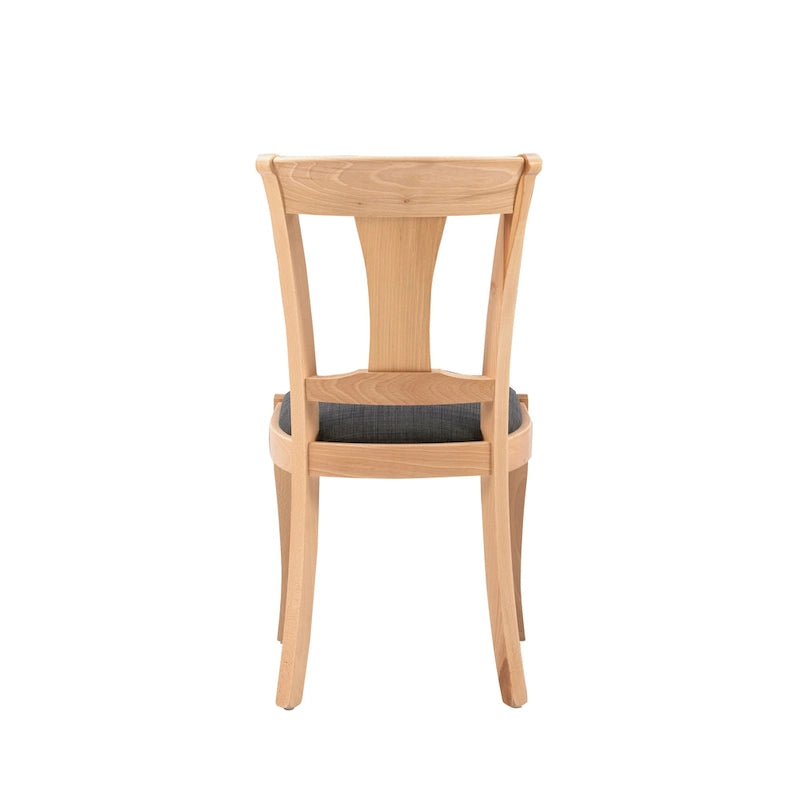 Chaise de salle à manger en bois massif