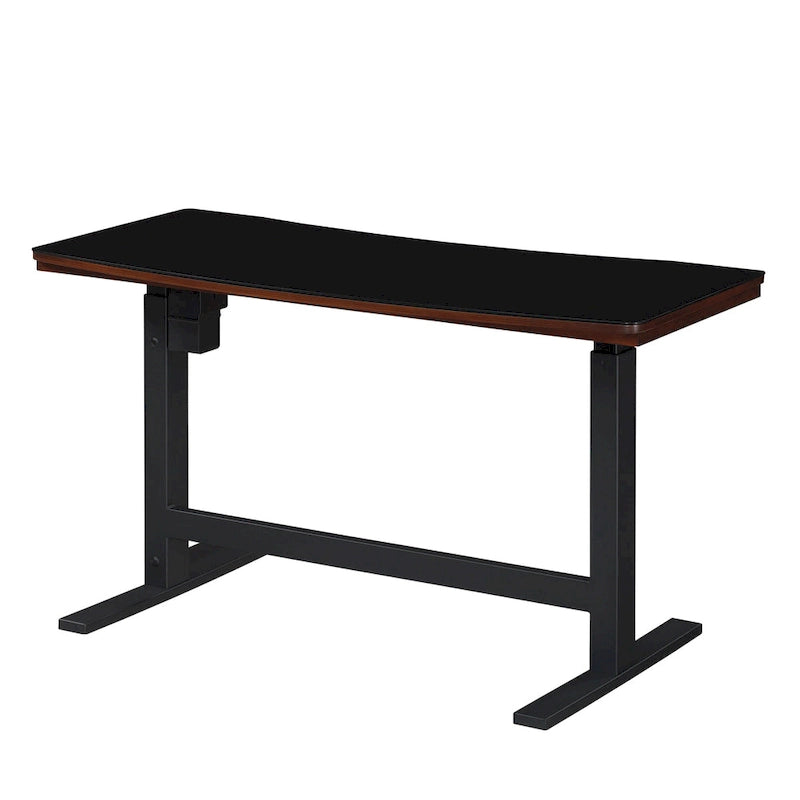Bureau à hauteur réglable, Merisier Meridian