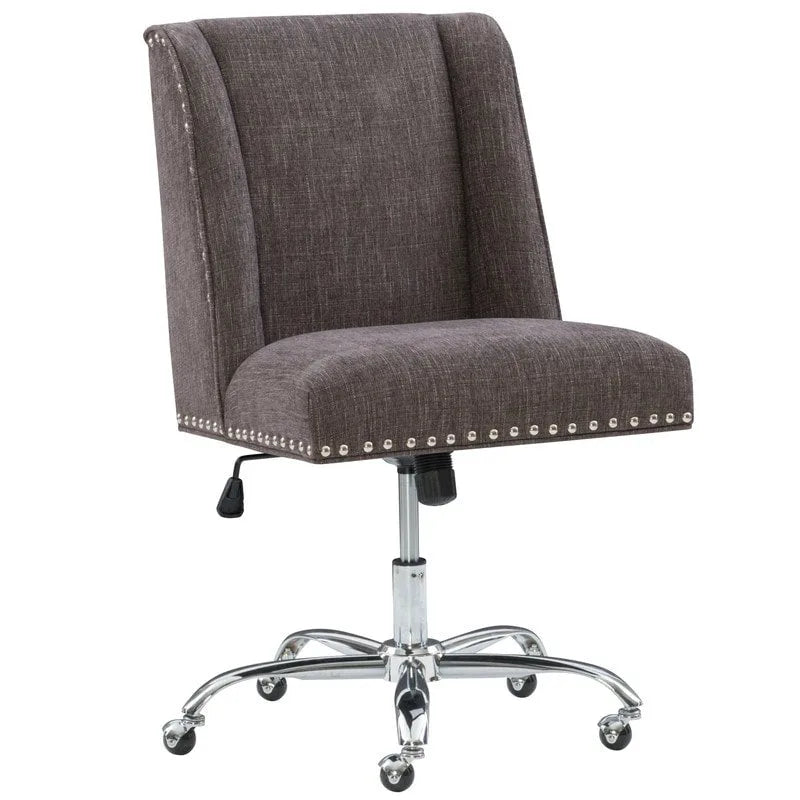 Chaise de bureau pivotante anthracite