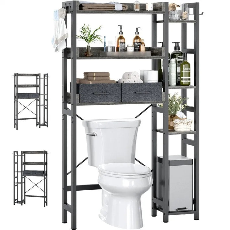 Meuble de rangement pour toilettes - 9,4P x 31,1L x 63,4H