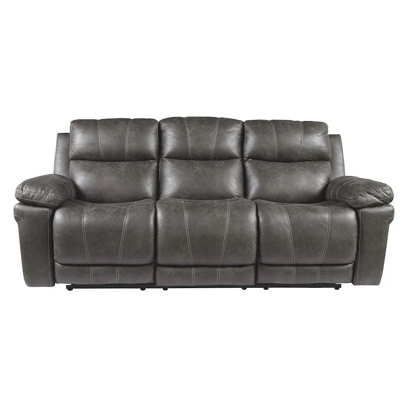 Canapé inclinable électrique contemporain avec appuie-tête réglable, Midnight