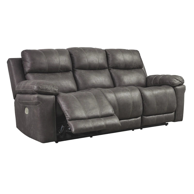 Canapé inclinable électrique contemporain avec appuie-tête réglable, Midnight