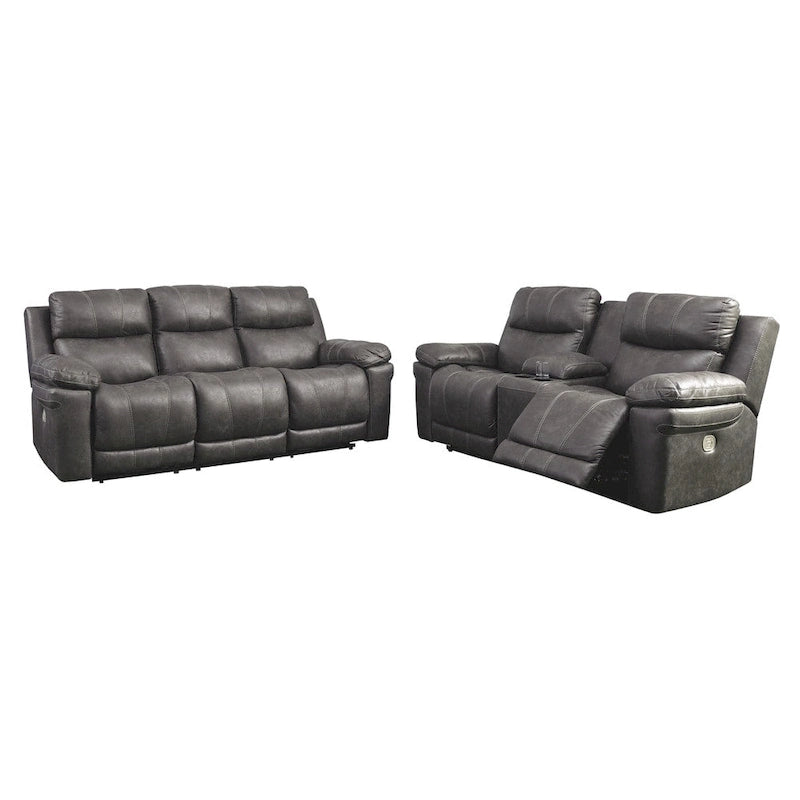 Canapé inclinable électrique contemporain avec appuie-tête réglable, Midnight