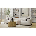 Table basse ronde en manguier de 30 pouces