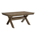 Table de salle à manger rustique de ferme