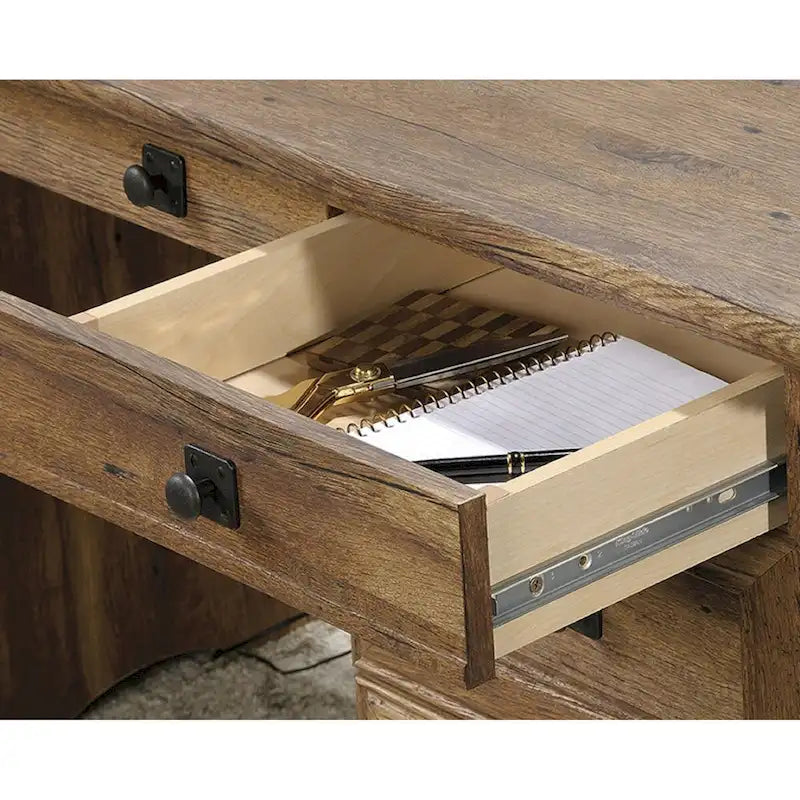 Bureau de direction en chêne vintage