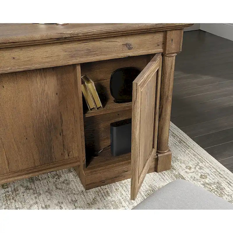 Bureau de direction en chêne vintage