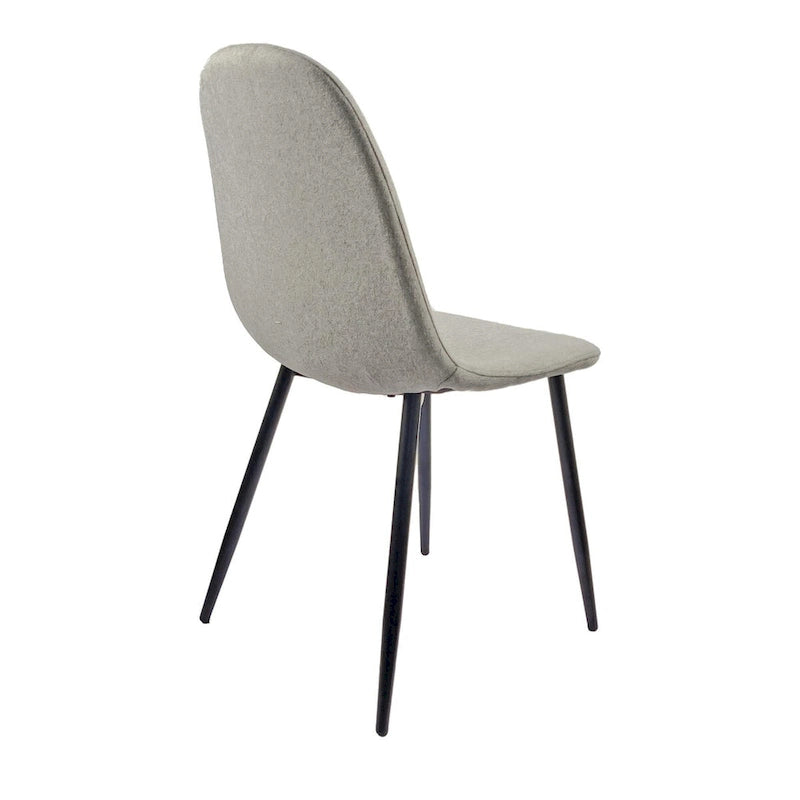 Table de salle à manger Mid-Century en bois avec piètement en métal