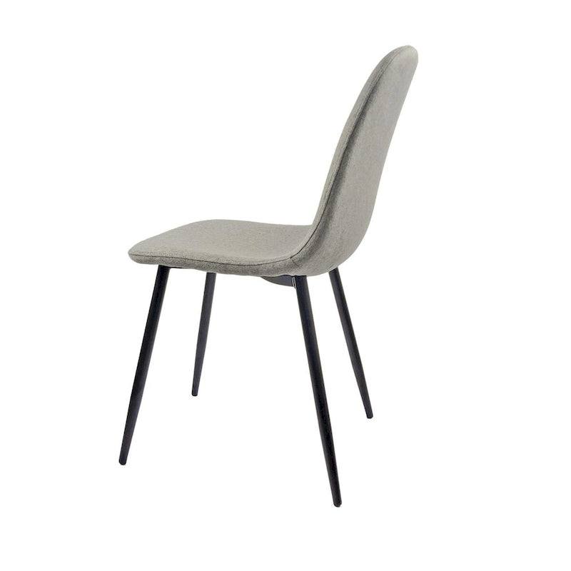 Table de salle à manger Mid-Century en bois avec piètement en métal