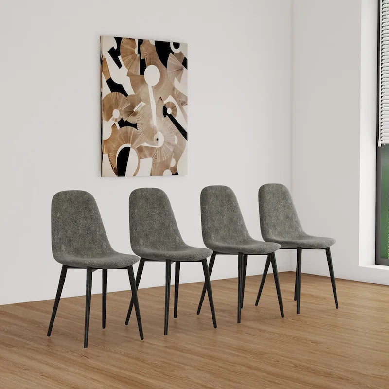 Table de salle à manger Mid-Century en bois avec piètement en métal