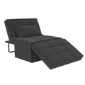 Chaise convertible 4-en-1 – Pouf, chaise longue, canapé et lit