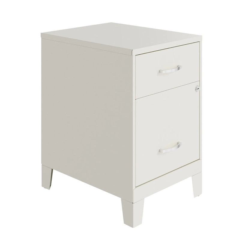 Space Solutions 18D 2 Drawer Vertical File Cabinet with Accessory Drawer and Legs